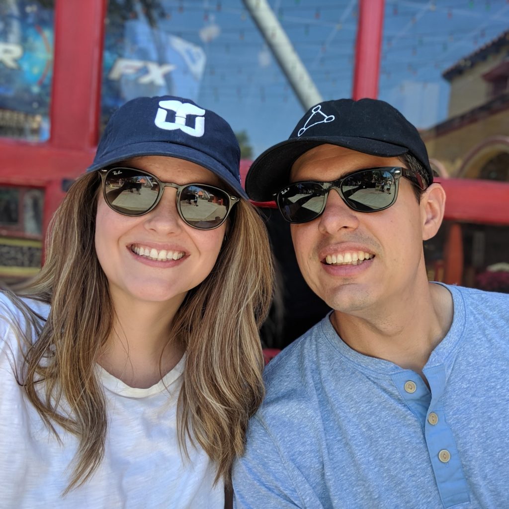 Daniel and Amanda at Knotts